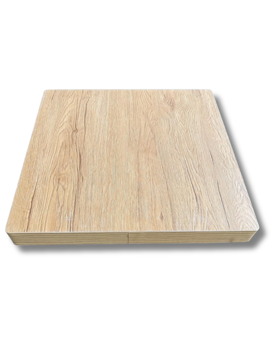 Natural Oak Timber-Look Table Top