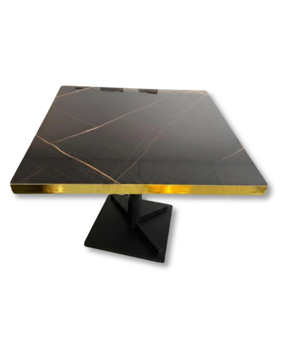 Midnight Vein Marble-Look Tabletop
