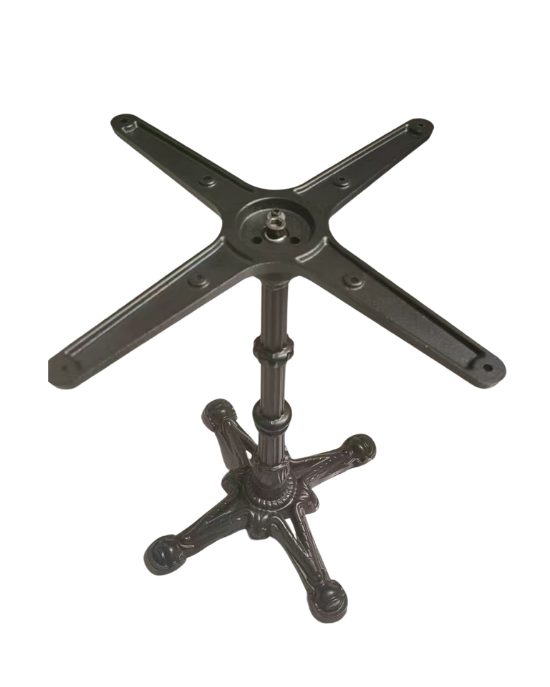 Parisian Black Cross Table Base