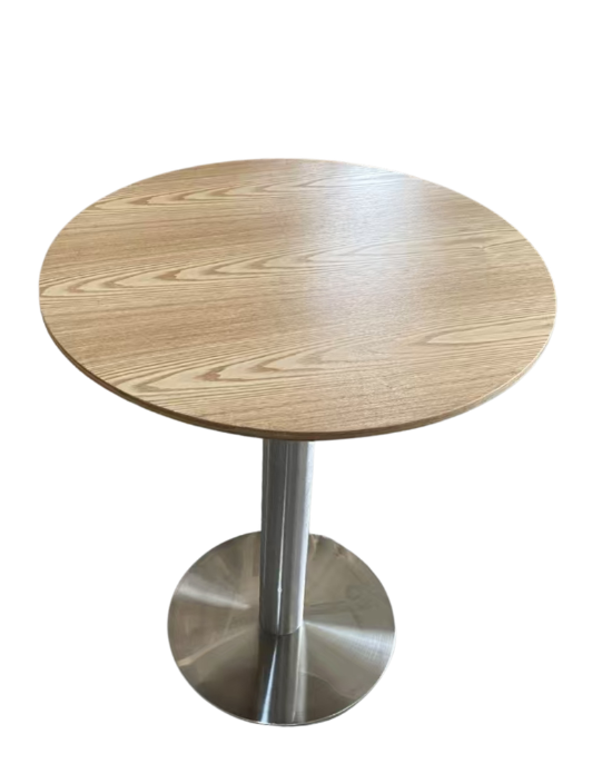 Harper Natural Timber Round Café Table